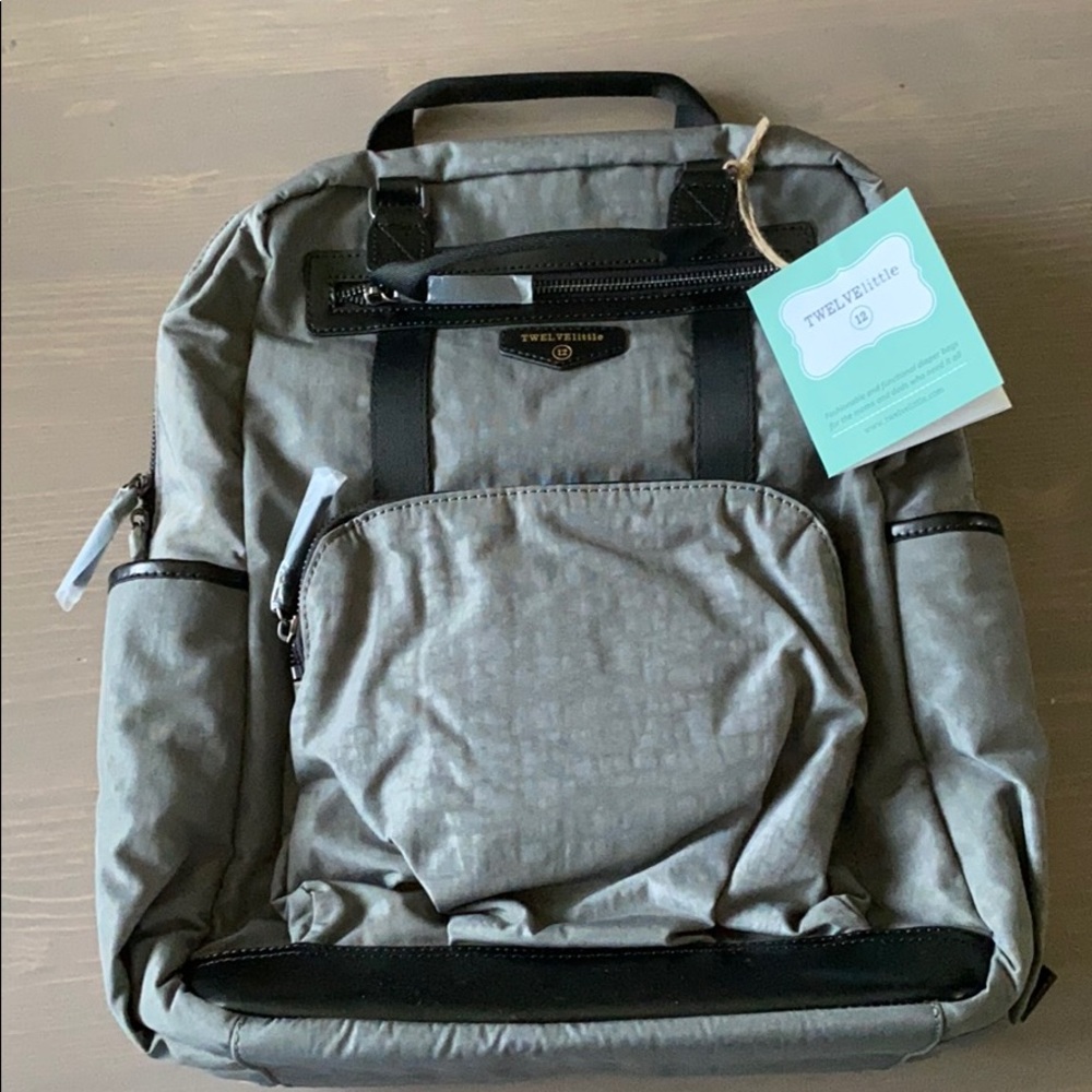 TWELVElittle grey unisex courage backpack